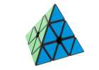 Gra logiczna Kostka łamigłówka PYRAMINX Black MoYu 3
