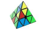Gra logiczna Kostka łamigłówka PYRAMINX Black MoYu 4