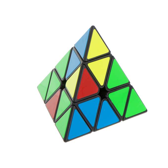 Gra logiczna Kostka łamigłówka PYRAMINX Black MoYu