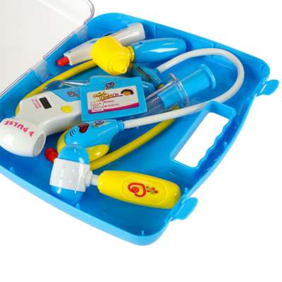 Doctor's kit in a suitcase DOCTOR +lights blue