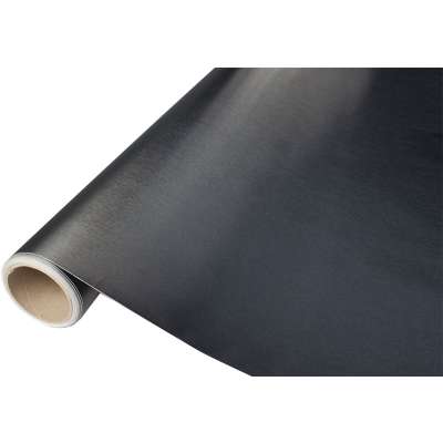 Foil roll metallic brushed black 1,52x30m