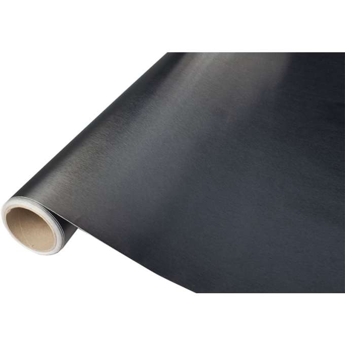 Foil roll metallic brushed black 1,52x30m