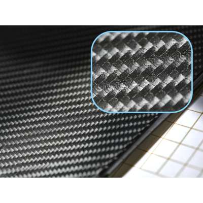 Folia rolka carbon 5D czarna 1,52x18m