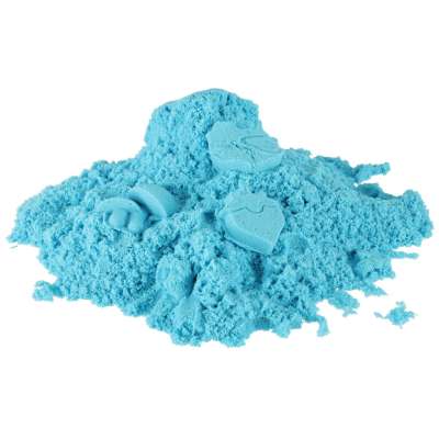 Kinetic sand 1kg in a bag blue