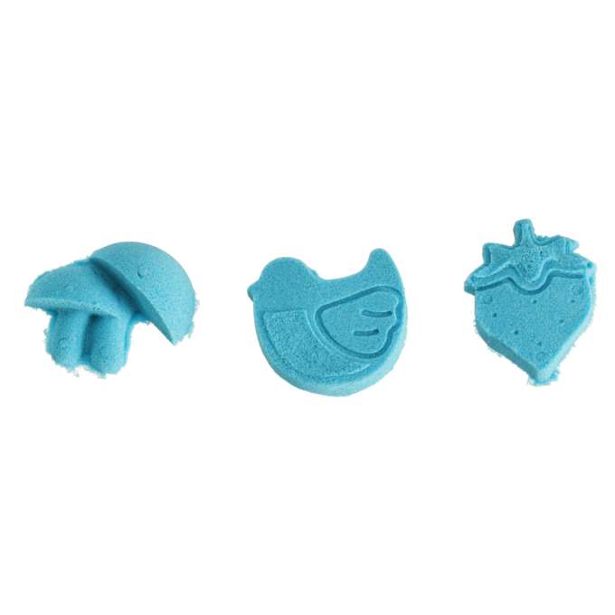 Kinetic sand 1kg in a bag blue