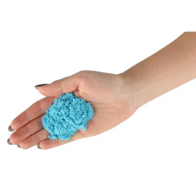 Kinetic sand 1kg in a bag blue