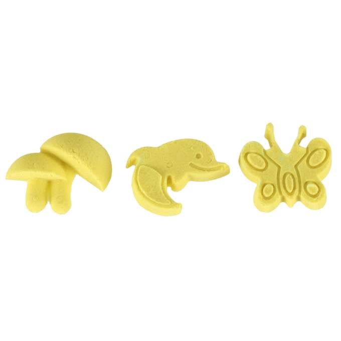 Kinetic sand 1kg in a pouch yellow