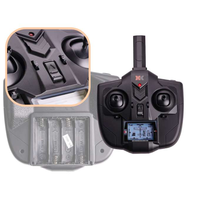 Samolot zdalnie sterowany na pilota RC WLtoys Sky King F959S 2,4GHz