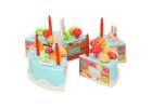 Birthday cake cutting kitchen 75 pieces blue 7