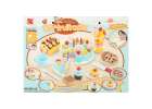 Birthday cake cutting kitchen 75 pieces blue 10