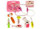 Doctor's kit in a suitcase DOCTOR +lights pink 1