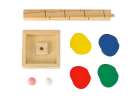 Educational tree wooden blocks ball track Kulodrom Montessori 4