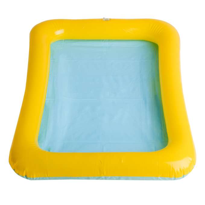 Inflatable sandbox for kinetic sand