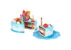 Birthday Cake Cutting Kitchen 80 el. Blue 8