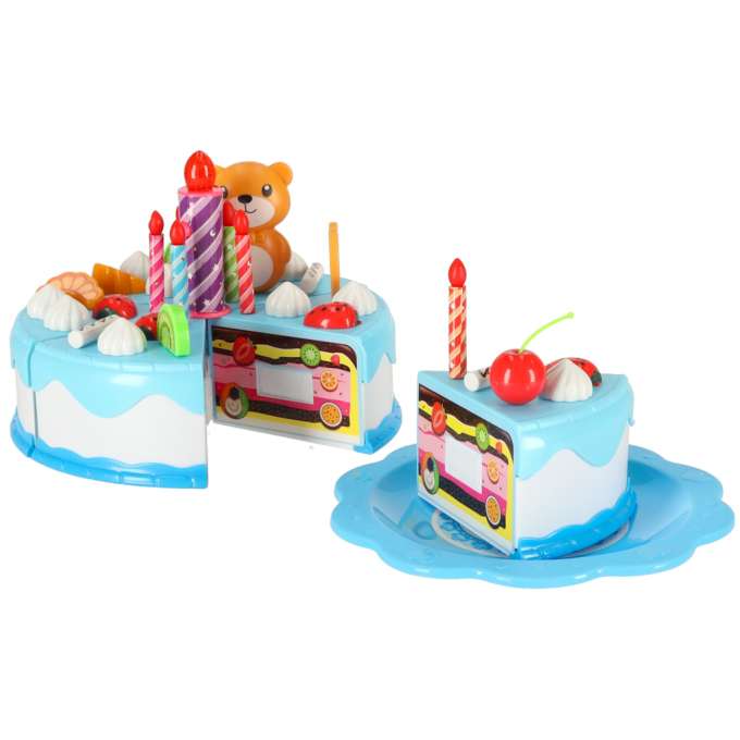 Birthday Cake Cutting Kitchen 80 el. Blue