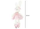 Plush mascot rabbit in pink dress 42cm 4
