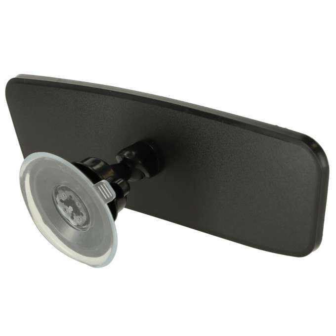 Wide angle suction cup rear view mirror 20cm