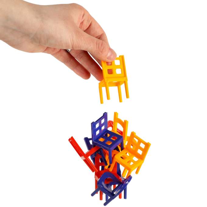 Arcade game falling chairs chairs chairs