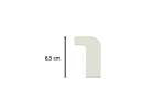 Wall clock large 80-120cm silver 12 digits 8