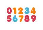Bath toy letters numbers foam bath toy 5