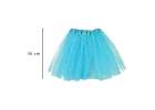 Carnival costume disguise Unicorn headband+skirt blue 3-6 years old 4