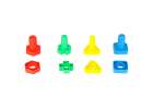 Construction blocks educational montessori screws 30 elements 7