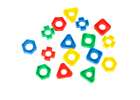 Construction blocks educational montessori screws 30 elements 8
