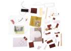 Dollhouse wooden living room model to assemble LED 8008-A 6