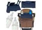 Drinks bottle trolley organiser navy blue 1