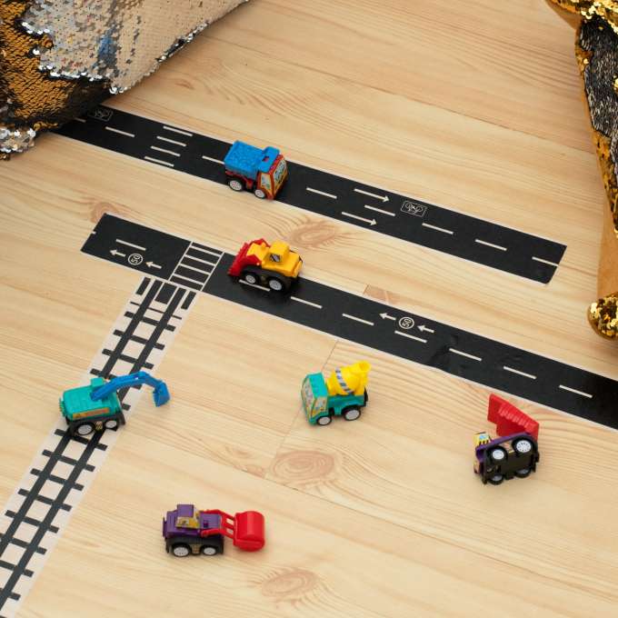 Drive car in a pouch 6pc set