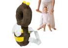 Head protection cushion for learning to walk backpack fall safety bee 6