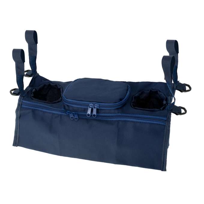 Stroller organizer for drinks bottle navy blue