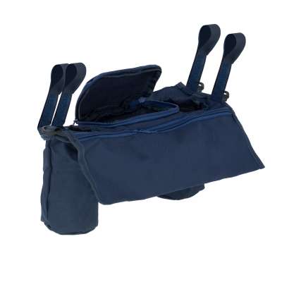 Stroller organizer for drinks bottle navy blue