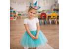 Unicorn carnival costume headband+skirt blue 3-6 years old 7