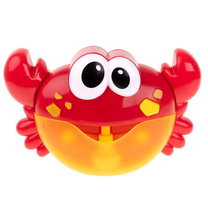 Zabawka do kąpieli krab generator piany