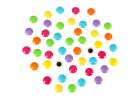 Educational Button Mosaic Puzzle 57el. 5