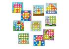 Educational Button Mosaic Puzzle 57el. 6