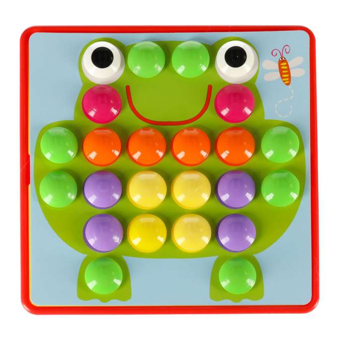 Educational Button Mosaic Puzzle 57el.