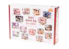 Retro model wooden dollhouse DIY 3013 2