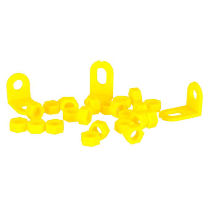 Screwdriver drill screws construction blocks 151 el.ements