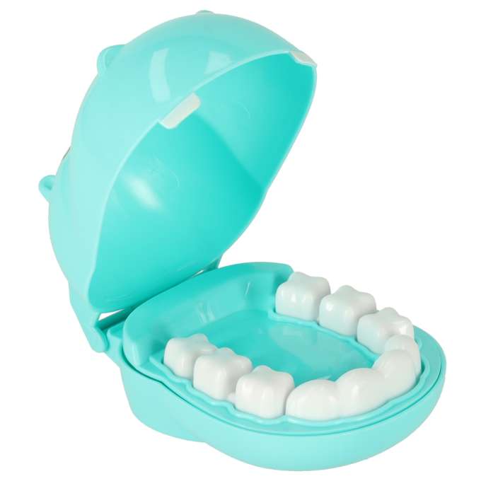 Dentist doctor set hippo blue