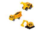 Folding plane transporter with cars + 3 construction vehicles lights sound 13