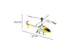 Helikopter zdalnie sterowany na pilota RC SYMA S107H 2.4GHz RTF żółty 2