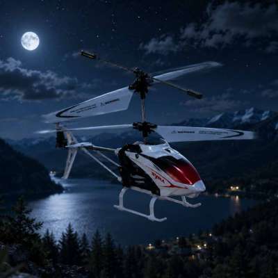 Helikopter zdalnie sterowany na pilota RC SYMA S5 3CH biały