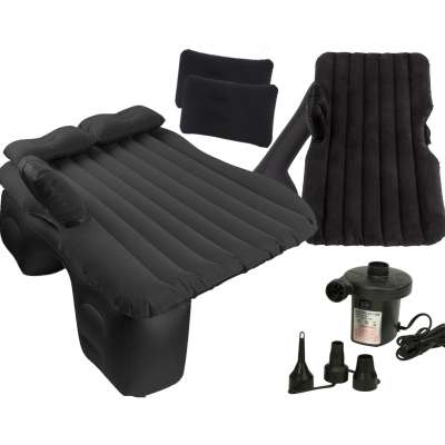 Inflatable mattress car bed 130x80cm black