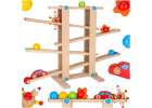 Montessori XXL wooden ball track kulodrome 1