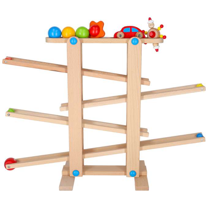 Montessori XXL wooden ball track kulodrome