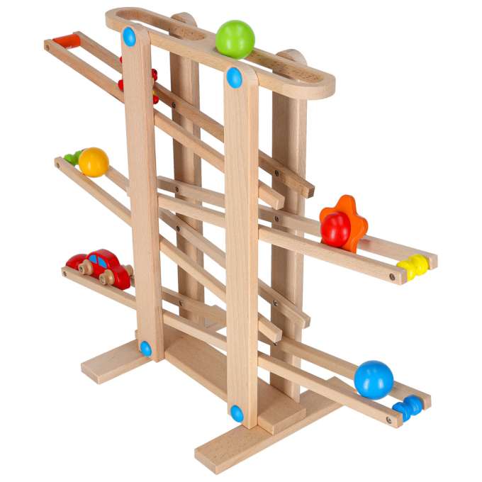 Montessori XXL wooden ball track kulodrome