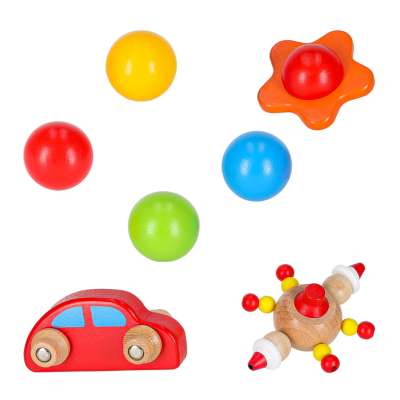 Montessori XXL wooden ball track kulodrome