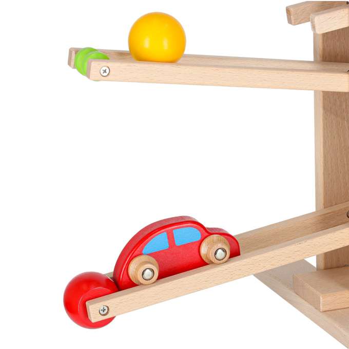Montessori XXL wooden ball track kulodrome